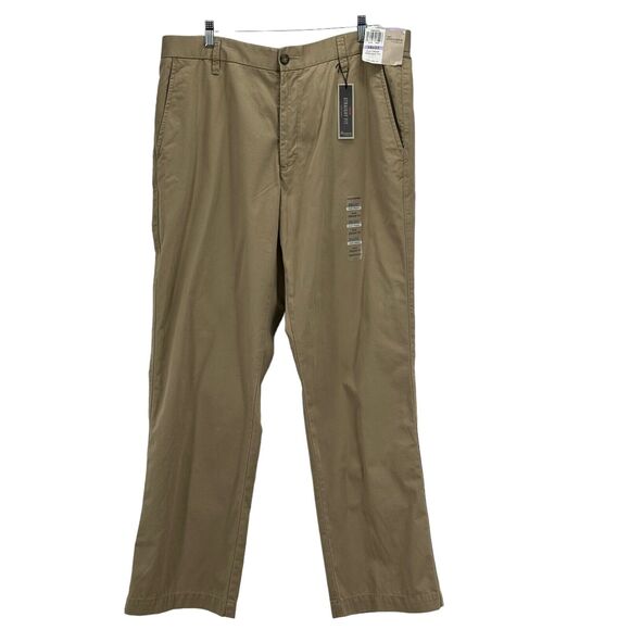 Docker's Premium Straight Fit Men's Khaki Casual Tan Pants Size 38 x 32 NEW - Picture 1 of 12